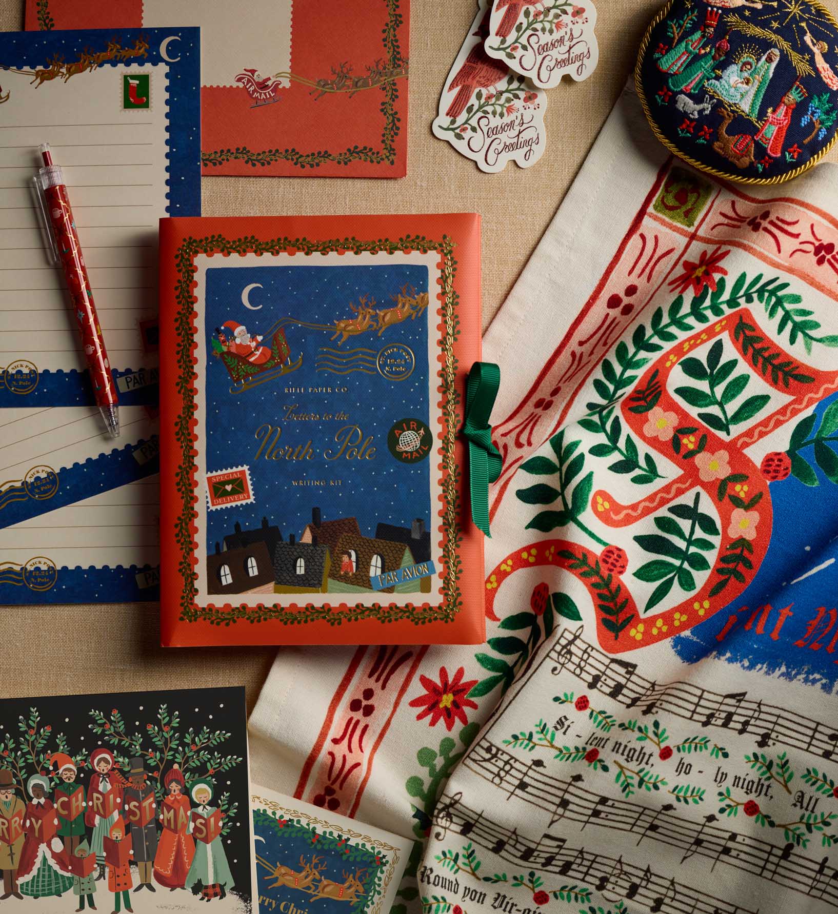 Folio Stationery Set - Letters to Santa